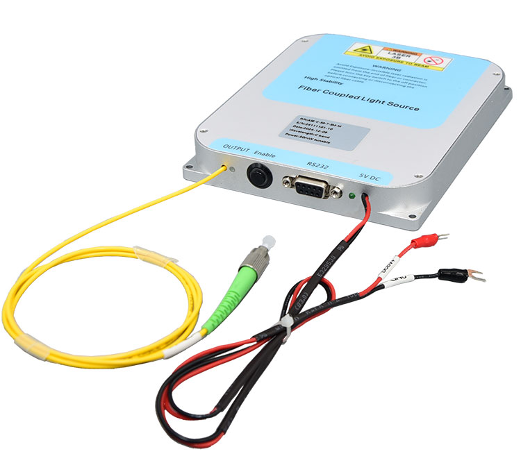 638nm 90mW Red Single-mode Fiber Coupled Laser Source Module Type FL-638-90-SM-M20